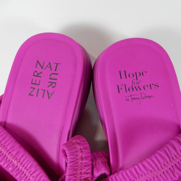 TRACY REESE NATURALIZER Hope For Flowers Firecracker SANDALS Size 7 Fuchsia NEW - Picture 5 of 15